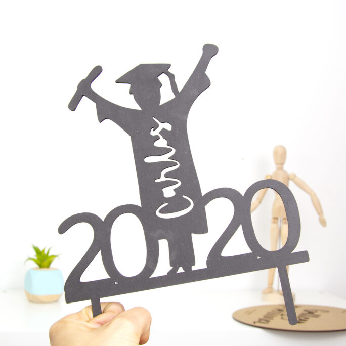 Cake Topper Personalizado Fin de Curso