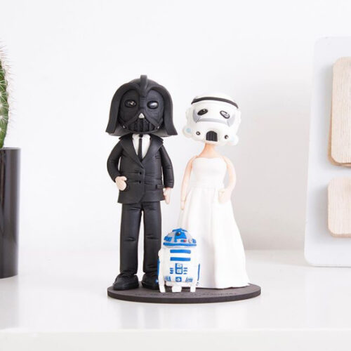 Figuras Boda Star Wars